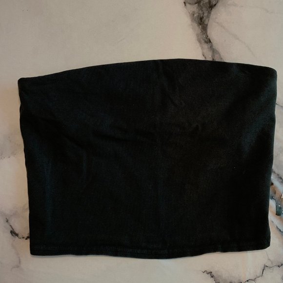 Silence + Noise Tal Cropped Tube Top - Picture 3 of 7